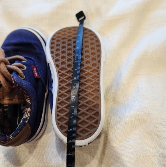 Vans Toddler Era 59 Blue Canvas Shoe Size 5 - Picture 7 of 7